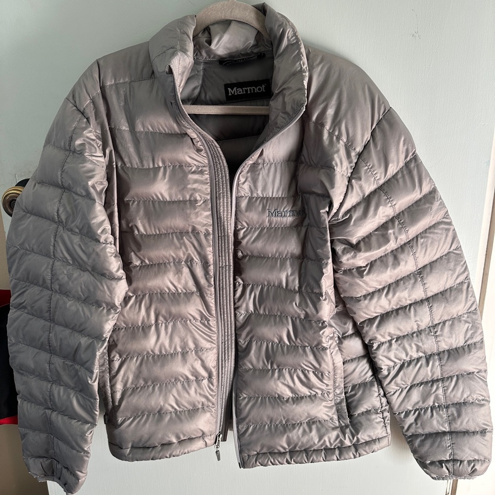 Marmot Puffer Puffy Coat. 700 Fill. Black. Large.